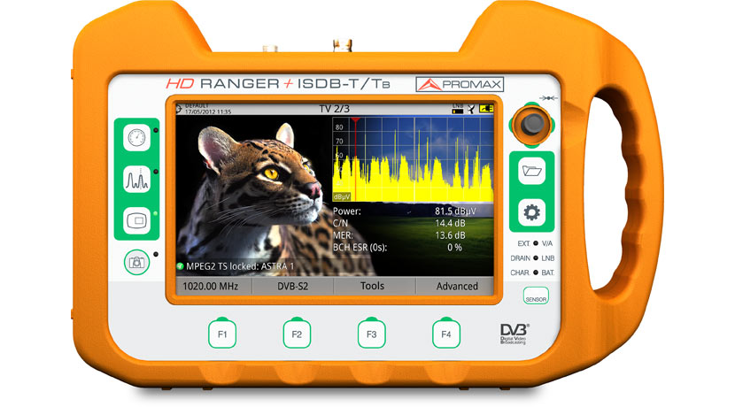 HD Ranger+ ISDB-T数字电视场强仪