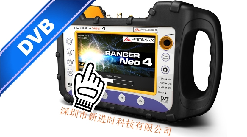 High class field strength meter Ranger Neo 4 and spectrum analyzer with 4K decod