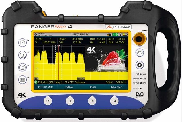 PROMAX广播电视卫星综合测试仪RANGER Neo 4