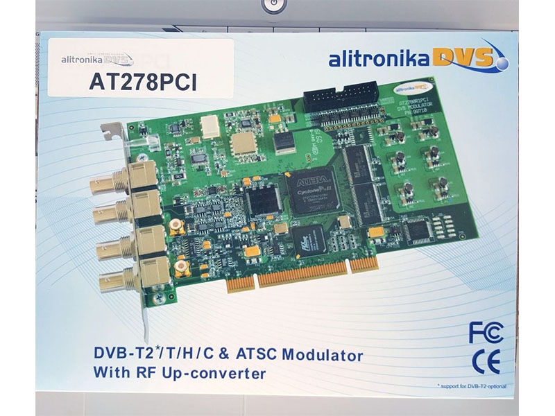 阿里 AT278PCI 多标准码流卡调制卡